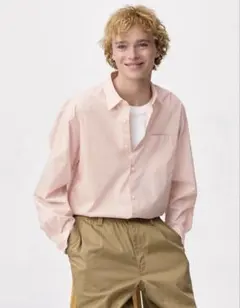 早い者勝ち‼️ GU イージーケアブロードシャツ