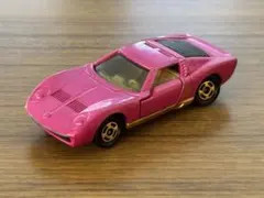 当時物】青箱トミカ NO.F40 ランボルギーニ ミウラ SV 1977年 - メルカリ