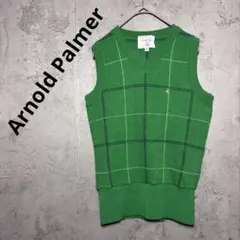 ArnoldPalmer アーノルドパーマー　クラシックスタイル　ニット　ベスト
