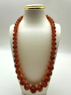 ☆天然☆ 天然アンバー 赤琥珀 ネックレス アクセサリー 綺麗美品 19m 美品 ☆天然☆ 天然アンバー 琥珀 ネックレス アクセサリー 綺麗美品 33g