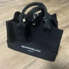 DEAN & DELUCA ブラック トートバッグ