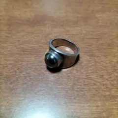 ジョージジェンセン 46B ヘマタイト リング 11号 シルバー925 指輪