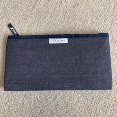 新品未使用品　全日空ビジネスクラスアメニティポーチ　ロクシタン　横長　スマホ入れ