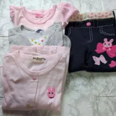 Hug Biscuit（ミキハウス) ベビー服セット 90cm