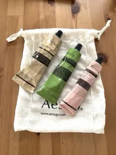 新品未使用Aesop ボディバーム & ハンドバーム3本セット