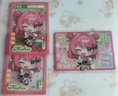 虹深°ぬふ　ミリプロパフスナック　クリアカード