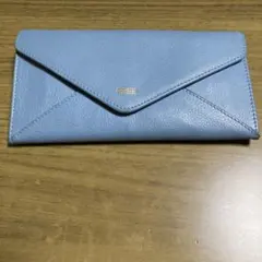BREE ライトブルー エンベロープ型長財布