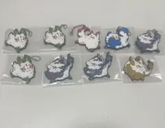 だいきょ屋 ラバーキーホルダー 9個セット