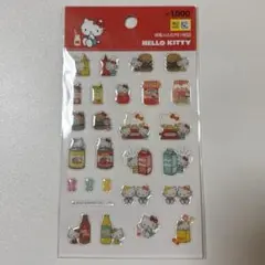 韓国 ダイソー シール ハローキティー