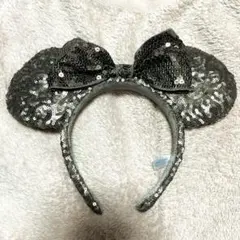 【美品】ミニーマウス スパンコール カチューシャ