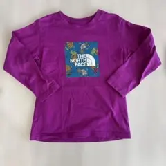 THE NORTH FACE 長袖カットソー 120 紫