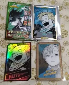 ヒロアカ クリアカード ステッカー ステータスカード 物間寧人