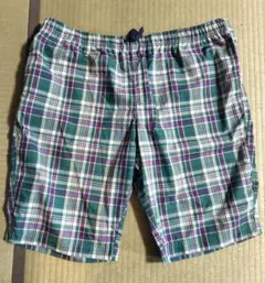 メンズ チェック柄 ショートパンツ XXL ルームパンツ 部屋着 ルームウェア