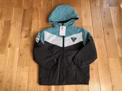 新品 男の子 キッズ フード付き ジャンパー 裏フリース 120センチ