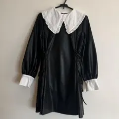 【JUNOAH】　レザーワンピースのサムネイル