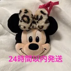 ディズニー ポシェット ヒョウ柄 レオパード柄 ミニー ショルダーバッグ ポーチ