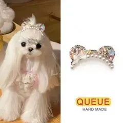 リボン型犬用アクセサリー