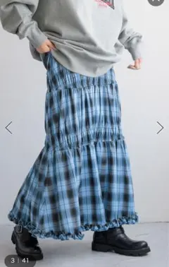 ローリーズファーム　アソートシャーリングスカート　133505