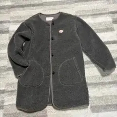 値下げダントン DANTON フリース ロングカーディガン36 DK.GREY - メルカリ