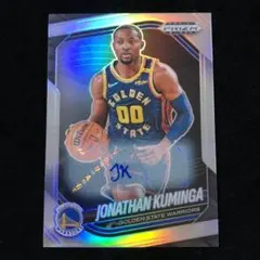 Jonathan Kuminga クミンガ Prizm Silver Auto