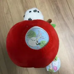 ふくふくシマエナガ ちょこんとぬいぐるみ時計のサムネイル