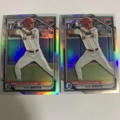 topps MIKE SIROTA リフラクター　2枚