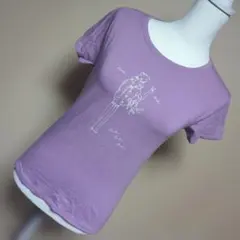 JUNKO SHIMADA クロスプラス　女の子Tシャツ　カットソー　ラベンダーのサムネイル