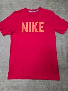 NIKE レッド プリントTシャツ メンズ Mサイズ