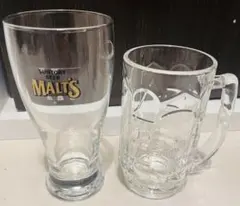 最終値下げ！新品未使用！ビール、ウイスキーグラス2点セット
