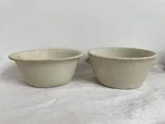 【期間限定！着払→送料込】 小野悦子 リム 取手付き 小鉢 作家 器 陶器のサムネイル