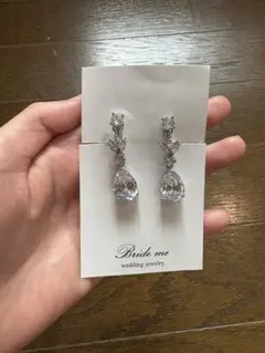 結婚式イヤリング　brideme ウェディング　ブライダルアクセサリー