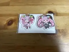 タイトーくじ　桜ミク J賞クリアバッジセット 桜ミク②セット