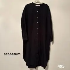 新品未使用　サバタムシャツワンピース　黒