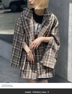 袖スリットビッグカラーテーラードジャケット ciaopanic チャオパニック