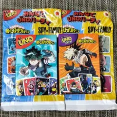 マクドナルド　ハッピーセット　UNO 僕のヒーローアカデミア 第2弾/2種類