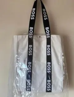 【新品・未使用】BOSS トートバッグ キャンバス生地