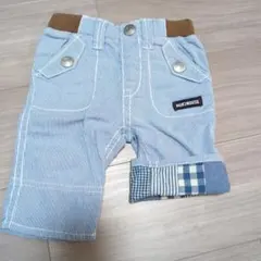 【美品】MIKI HOUSE ストライプパンツ 30