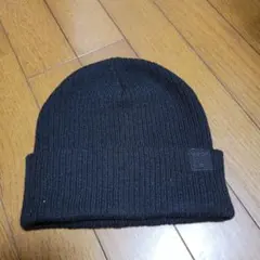 GAP ブラック ニット帽　キッズ　ビーニー　ギャップ　アウトドア
