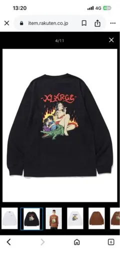 大人気　XLARGE エクストララージ トップス カットソー・Tシャツ