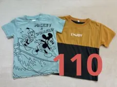 西松屋　ディズニー　Tシャツ 2点セット