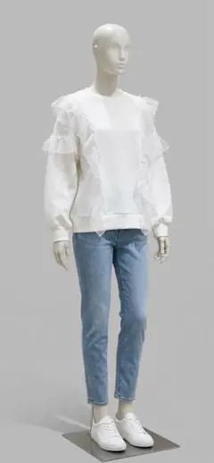 MARRYME BABY ORGANDY FURI FURI TOPS ホワイト - メルカリ