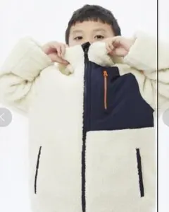 【最終値下げ】GAP リバーシブルシェルパジャケットコート　クリーニング済み、