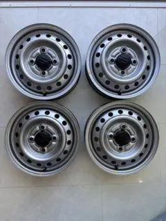 美品☆新車外し スズキ 純正鉄ホイール スチールホイール 4個セット 14