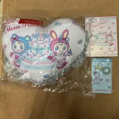 Mezzo Piano ハートクッションとノートセット