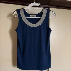 COLLAGE GALLARDAGALANTE タンクトップ ネイビー