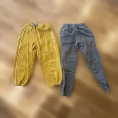 Champion スウェット 130サイズ イエロー グレー 2セット