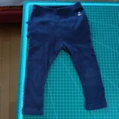 プチバトー　後ろフリルレギンスパンツ12m/74cm