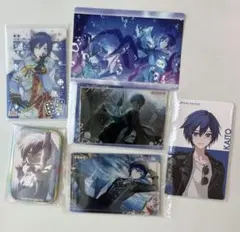 プロセカ　KAITO カード缶バッチ売り