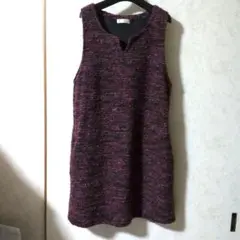 混ざり糸のチュニック