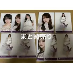 乃木坂46 生写真 封入 林瑠奈 田村真佑 佐藤璃果 筒井あやめ 池田瑛紗 纏め